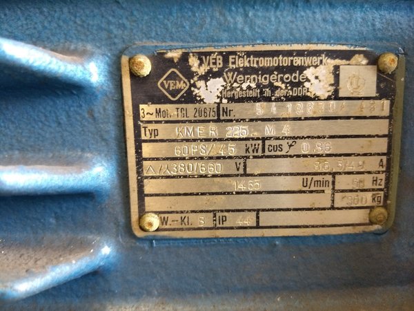 Hochdruck-Pumpenaggregat Uraca KD 613; 44kW; 400/660V 50Hz; 40l/min; 350bar; gebraucht