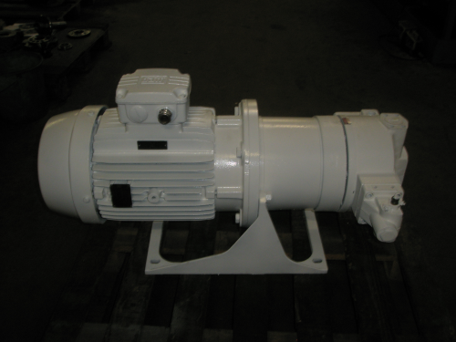 Motor-Pumpengruppe 15kW + RKP 80cm³/U gebraucht, geprüft